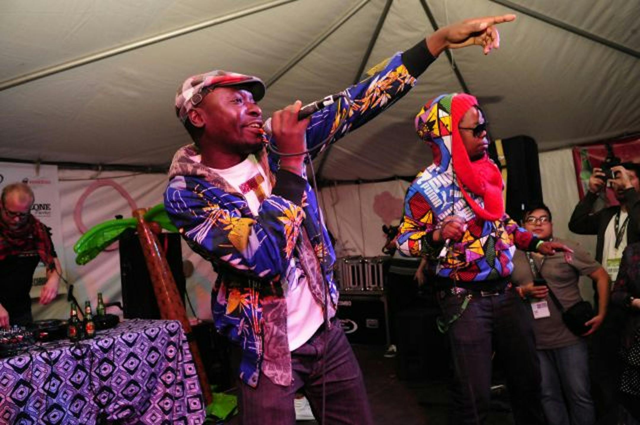 The Very Best perform at the SXSW music festival in Austin, Texas.