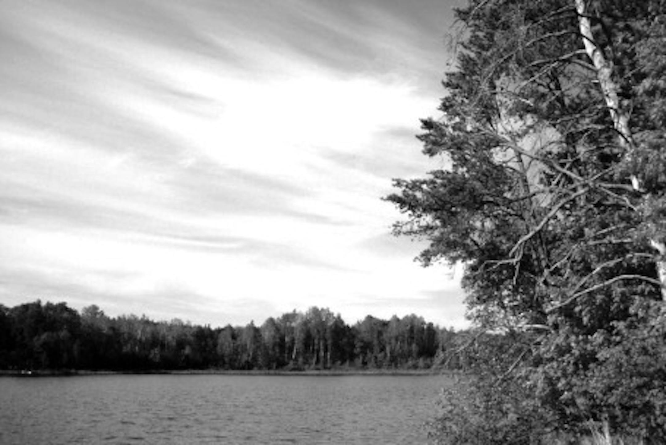 A lake in NW Wisconsin photo taken by Art Graham