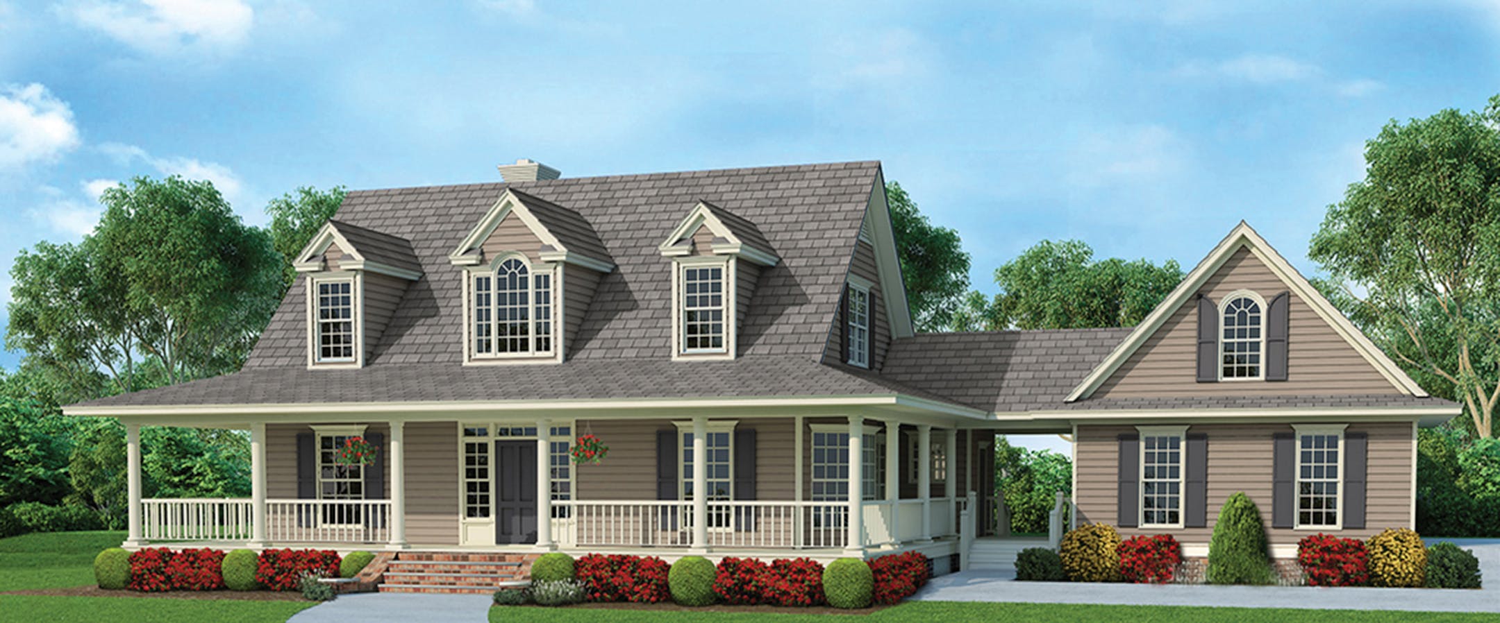 Home plan: A welcoming wrap-around porch