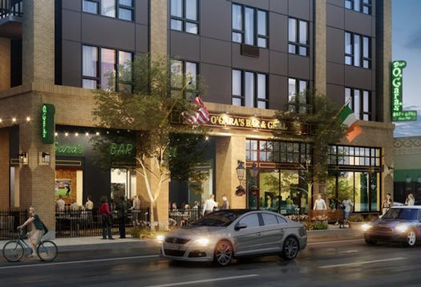 Rendering of the new O'Gara's.