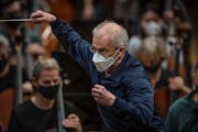 Osmo Vänskä led a rehearsal Dec. 29, 2021, as he prepared for the Minnesota Orchestra’s three-week Sibelius Festival.