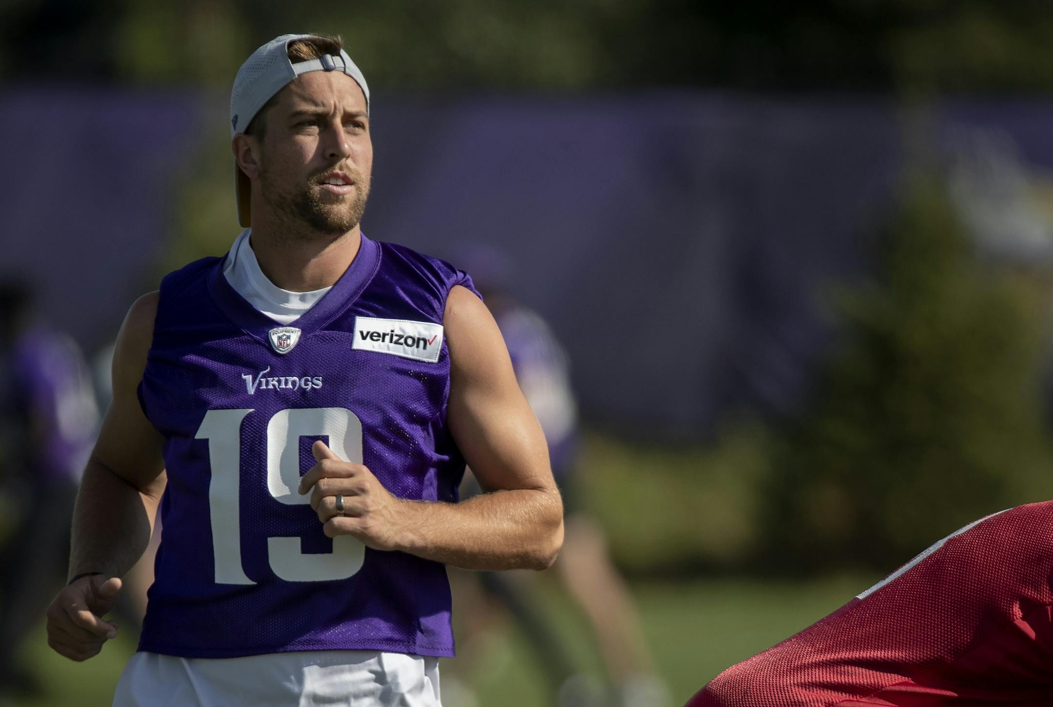Minnesota Vikings' Adam Thielen (19).