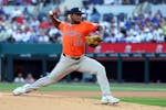 Astros pitcher Ronel Blanco, scheduled to pitch against the Twins on Friday, pitched a no-hitter on April 1 against Toronto.