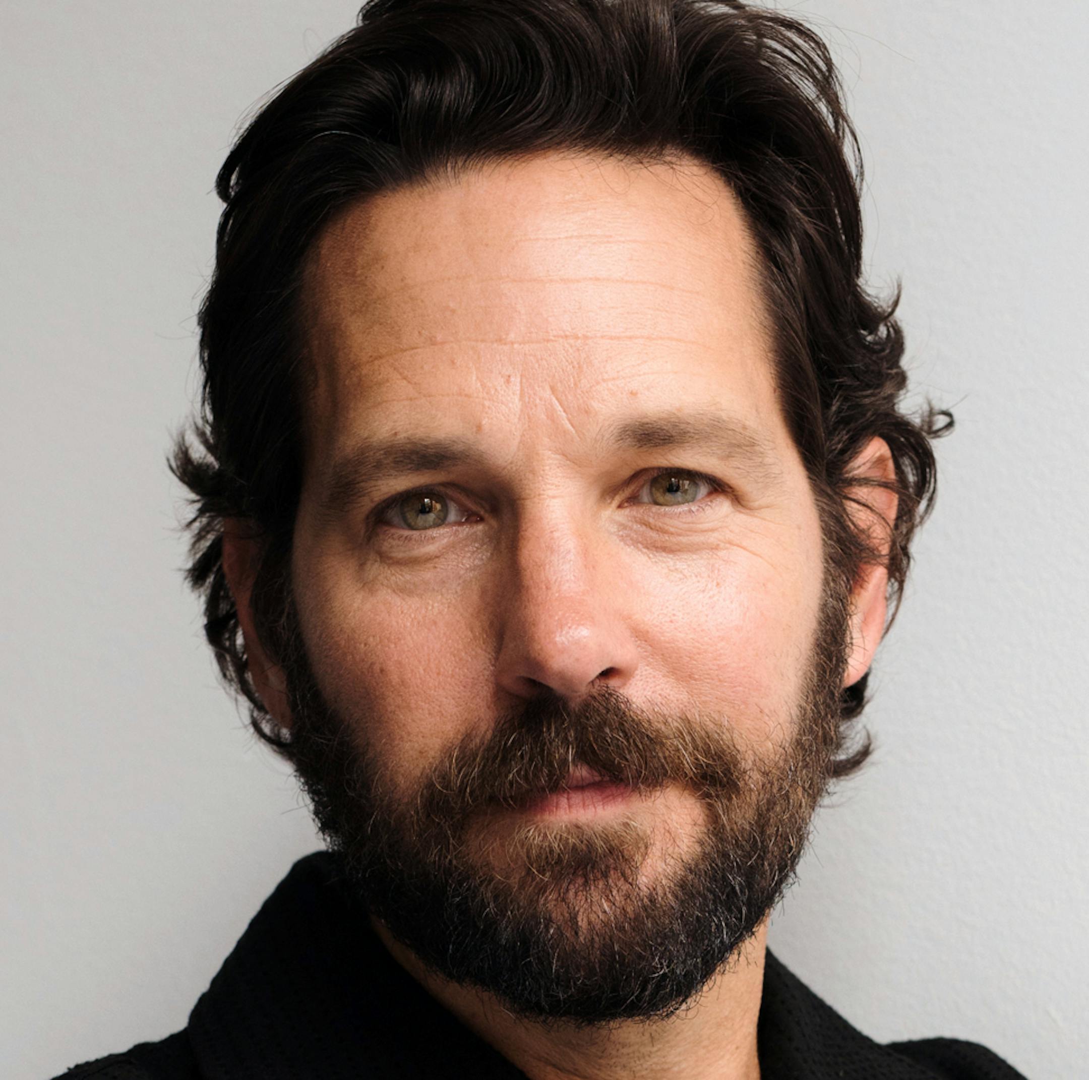 The actor Paul Rudd in New York on Sept. 5, 2019. The star of "Ant-Man" and "Avengers: Endgame" confronts himself, quite literally, playing both an imperfect man and his perfect clone in "Living With Yourself." (Valerie Chiang/The New York Times)