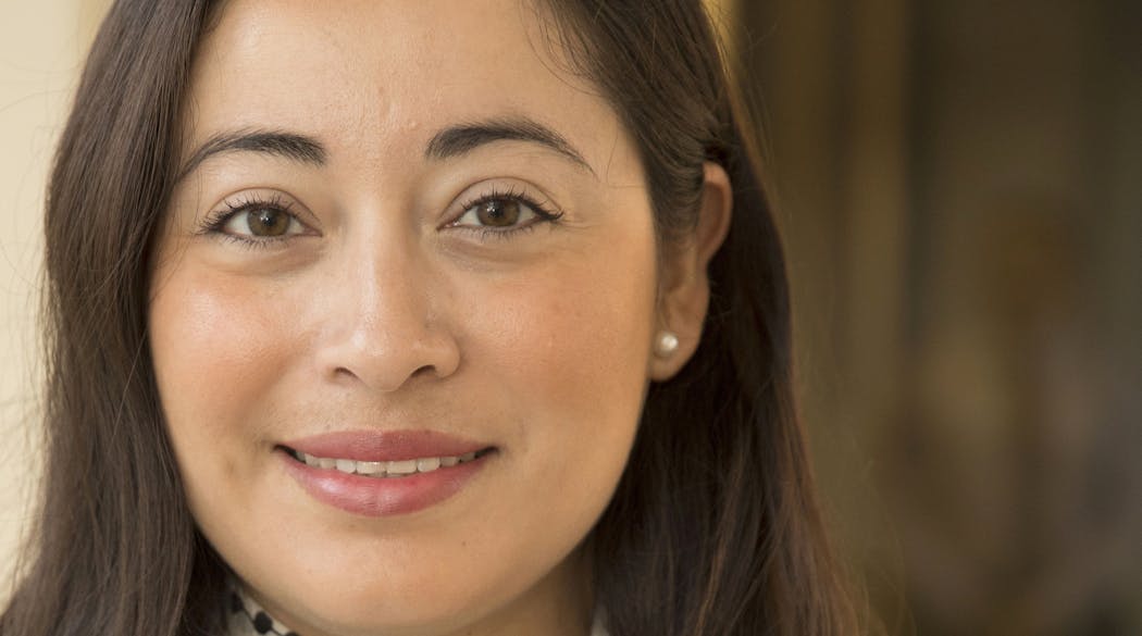 Minerva Romero Arenas, a surgeon in McAllen, Texas, helped found the Latino Surgical Society to provide mentoring and other support for peers in 2016. 