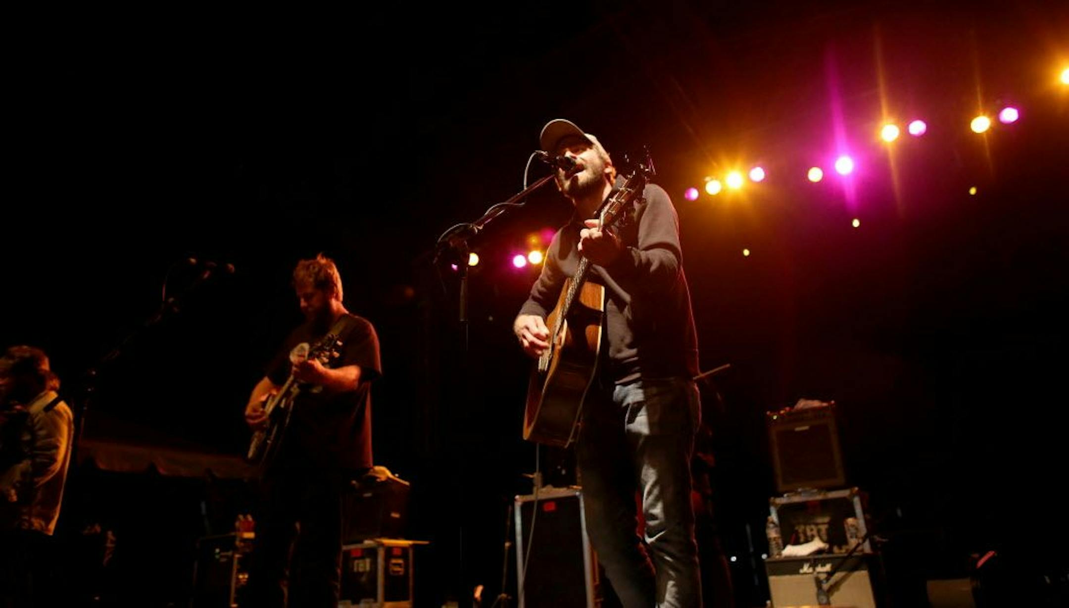 Headliners Trampled by Turtles performed at the inaugural Festival Palomino at Canterbury Park in Shakopee Sept. 20, 2014.