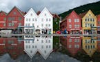 Bryggen, the old wharf of Bergen. Photo by ÿyvind Heen - Visitnorway.com