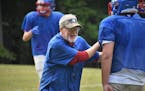 Tolland coach Scott Cady was diagnosed with peritoneal mesothelioma in May 2019. (Shawn McFarland/Hartford Courant/TNS) ORG XMIT: 1426327