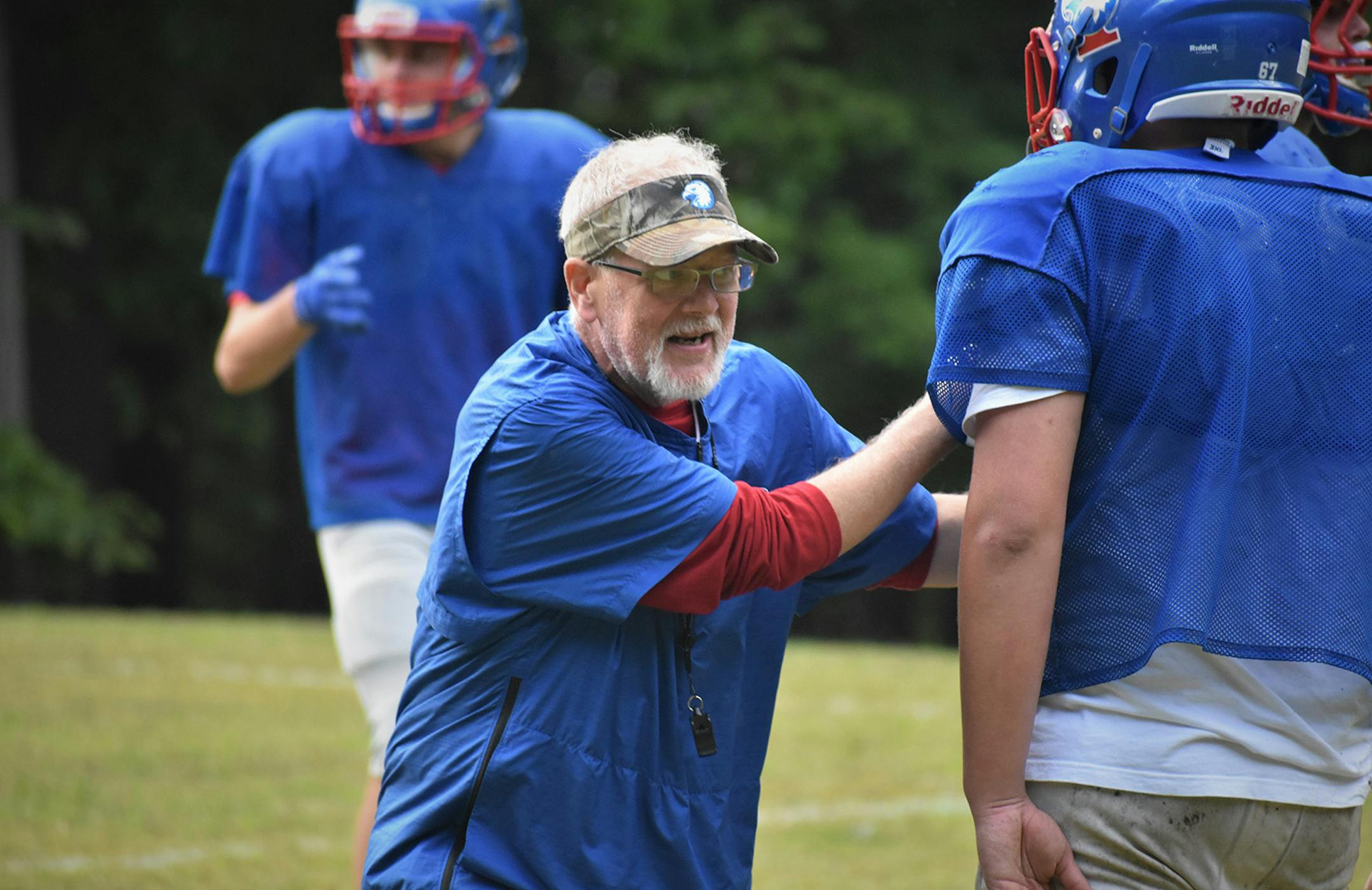 Tolland coach Scott Cady was diagnosed with peritoneal mesothelioma in May 2019. (Shawn McFarland/Hartford Courant/TNS) ORG XMIT: 1426327
