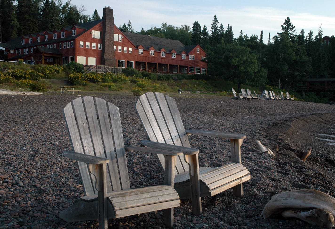 The Lutsen Lodge and Resort.