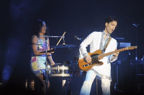 FILE � Prince performs at the Coachella Valley Music and Arts Festival in Indio, Calif., April 27, 2008. Prince Rogers Nelson, the singularly flamboyant and prolific songwriter and performer whose decades of music � 39 albums in all � transcended and remade genres from funk and rock to R&B, died at Paisley Park, his recording studio and estate outside Minneapolis. He was 57.