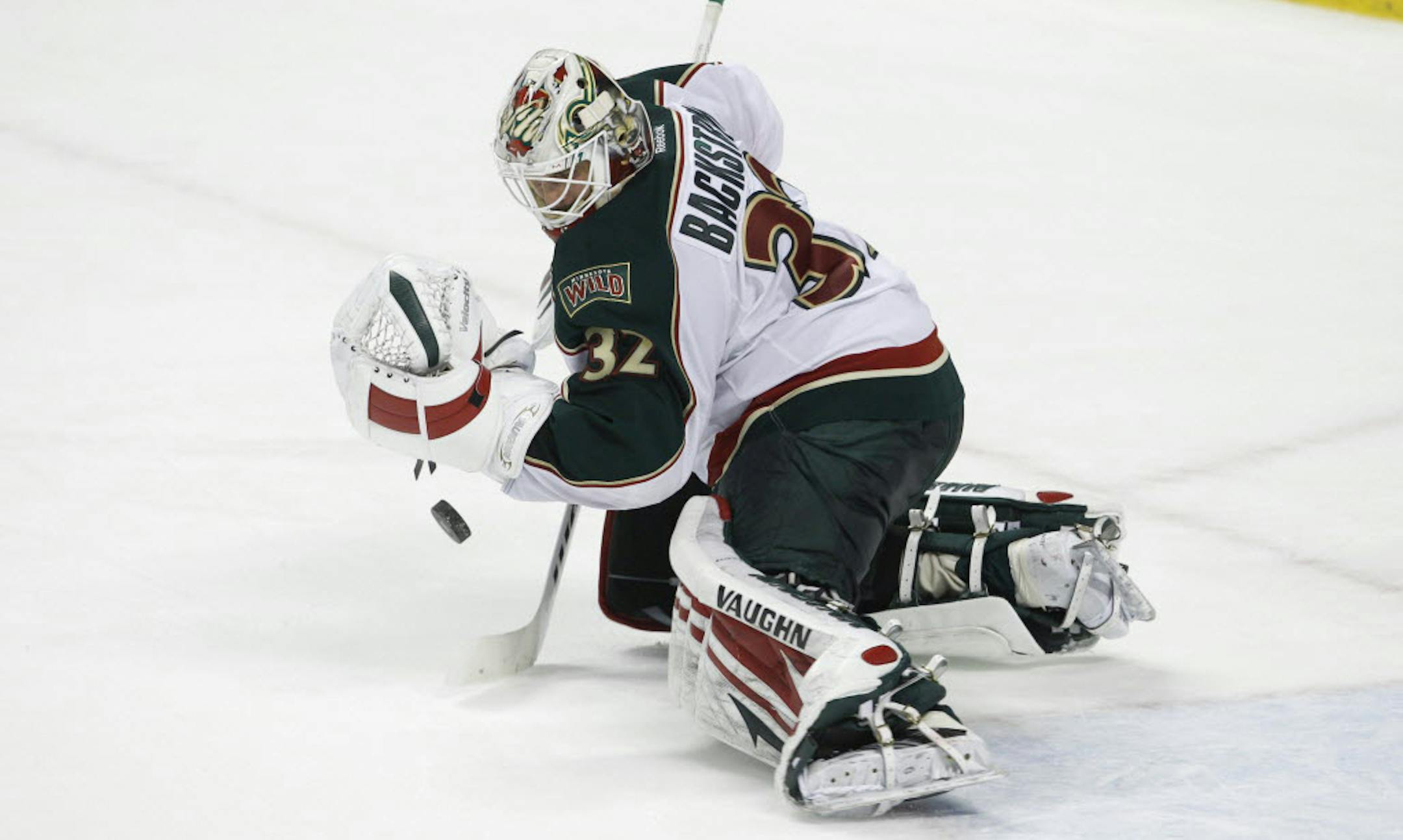 Wild goalie Niklas Backstrom