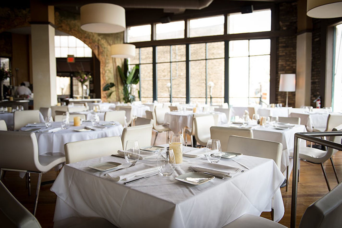 Cafe Lurcat's main dining room.