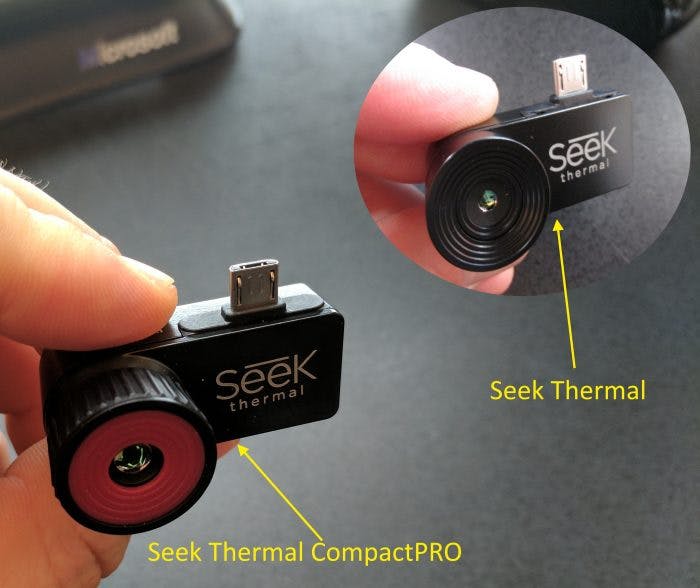 Seek Thermal CompactPRO infrared camera: a home inspector's review