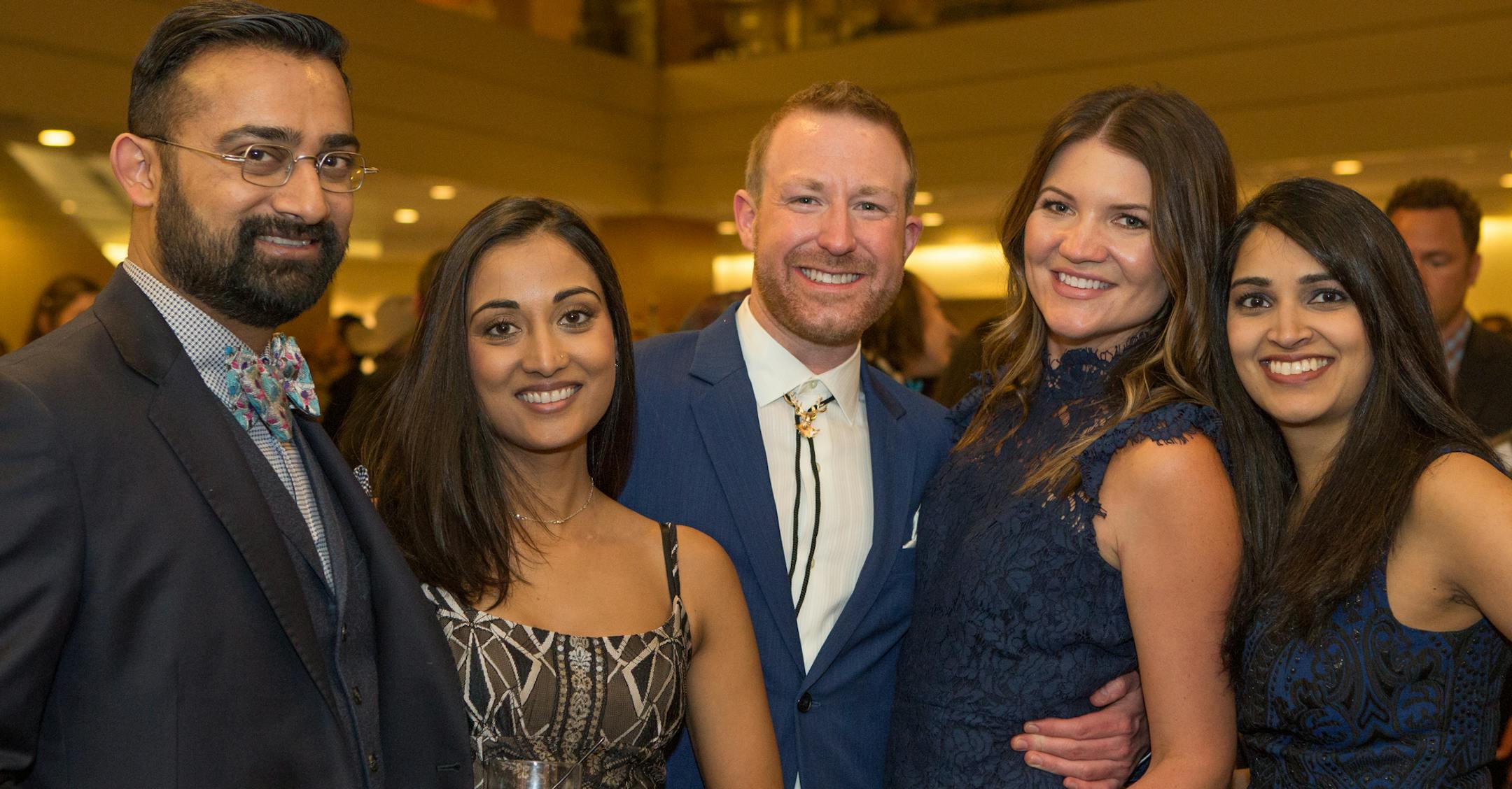 A.P. Patel, Ankita Bhalla, Brett Herges, Nikki Webb and Ruchita Patel.