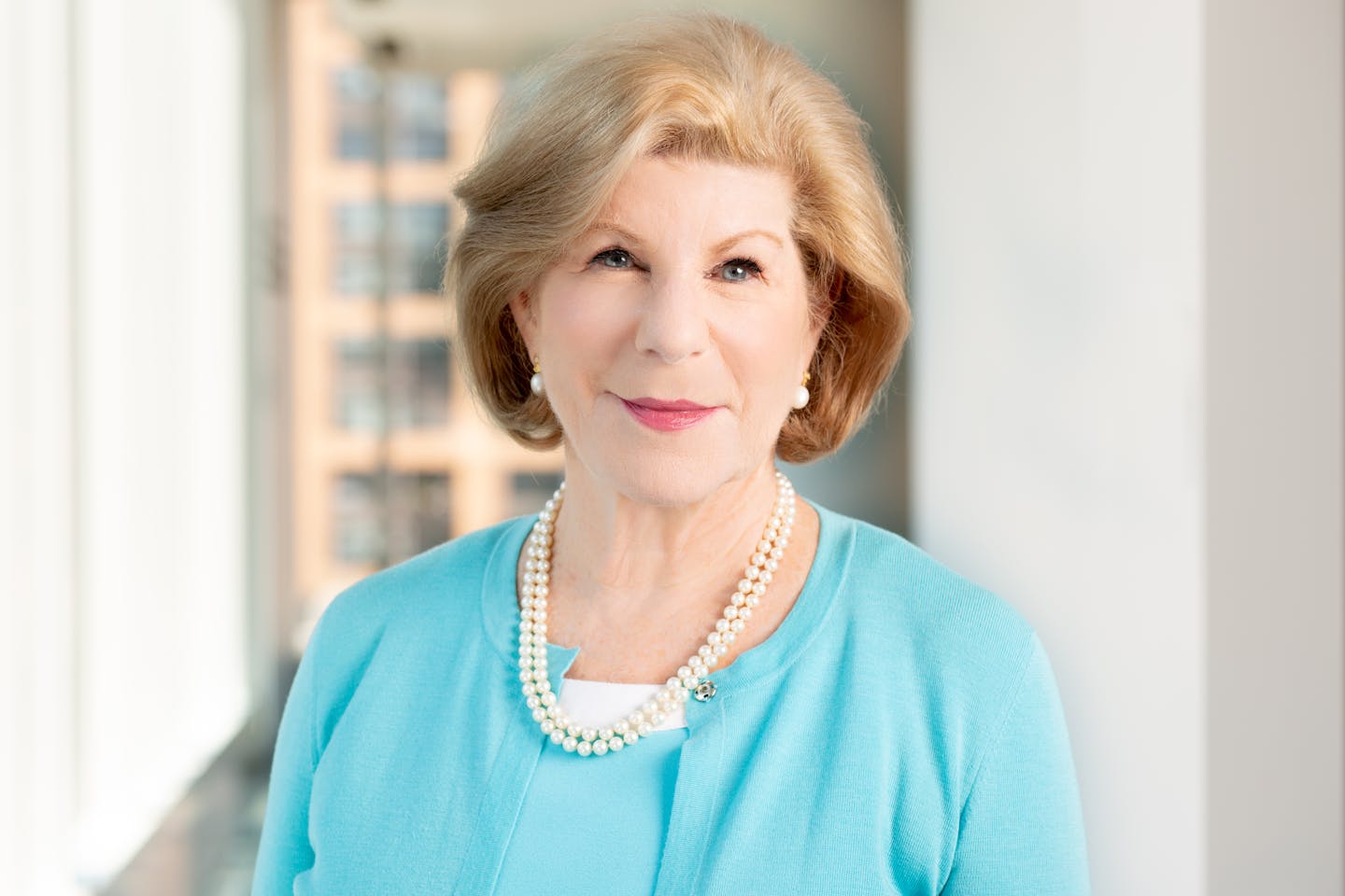 Nina Totenberg at NPR headquarters in Washington, D.C., May 21, 2019. (photo by Allison Shelley)