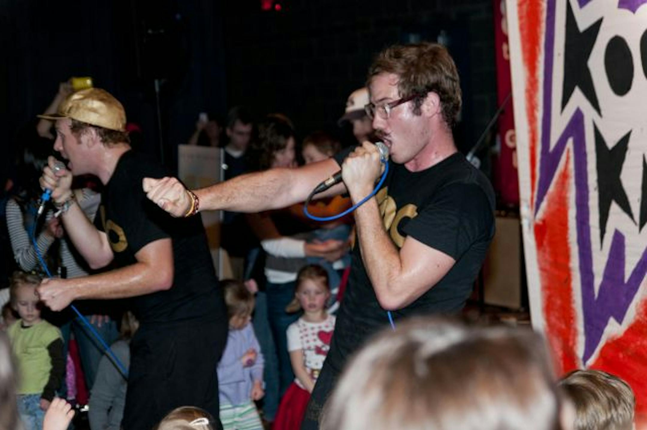 Koo Koo Kanga Roo performed at the Current's family event Rock the Cradle.