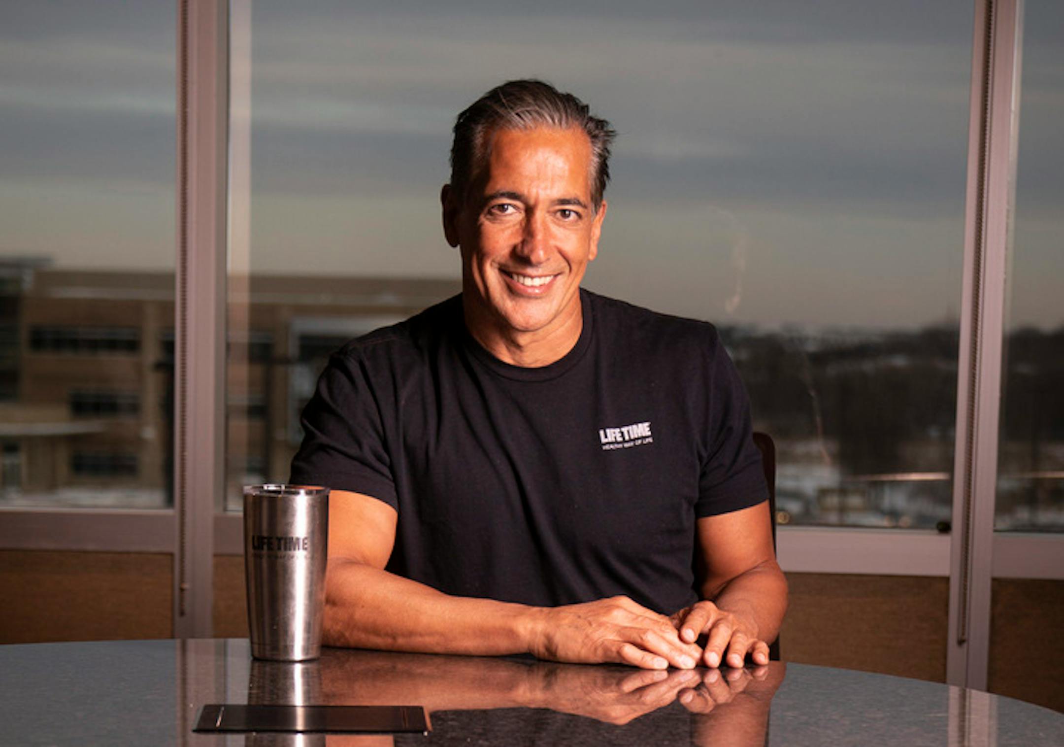 Life Time founder and CEO Bahram Akradi photographed in his office in Chanhassen, Minn., on Monday, December 2, 2019. ] RENEE JONES SCHNEIDER ¥ renee.jones@startribune.com