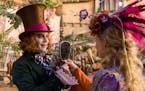 Johnny Depp and Mia Wasikowska in &#x201c;Alice Through the Looking Glass.&#x201d;