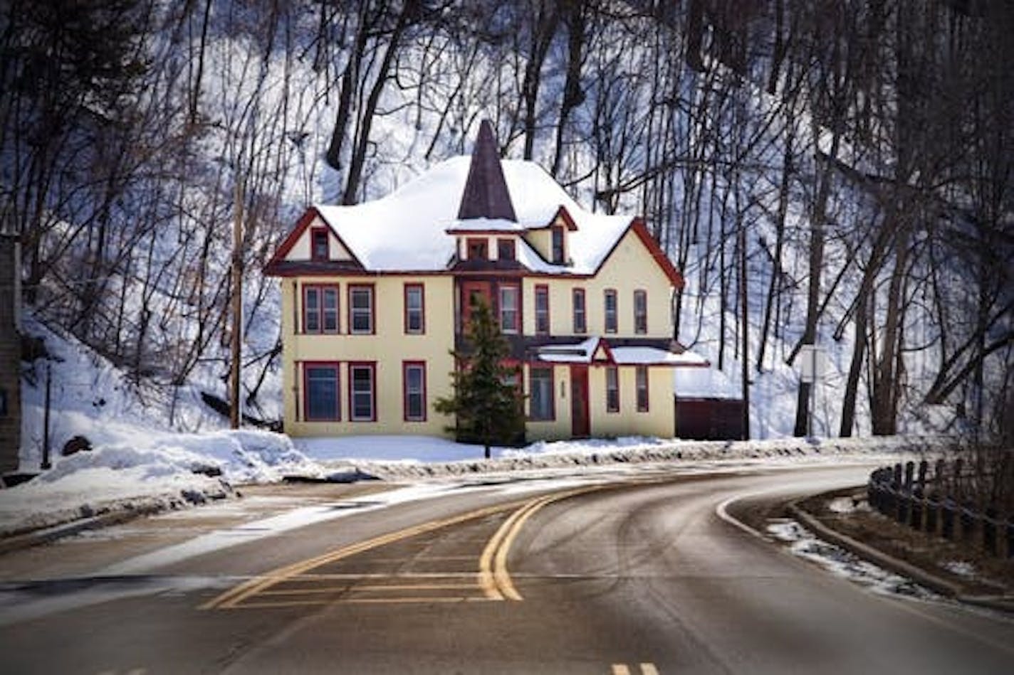 This Victorian-style house in downtown Jordan can be yours -- if you can pay to move it.