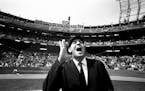 Umpire Al Salerno called for the start of the Twins' first home game of the year on April 22, 1964, at Metropolitan Stadium. The Old Met was a swell p