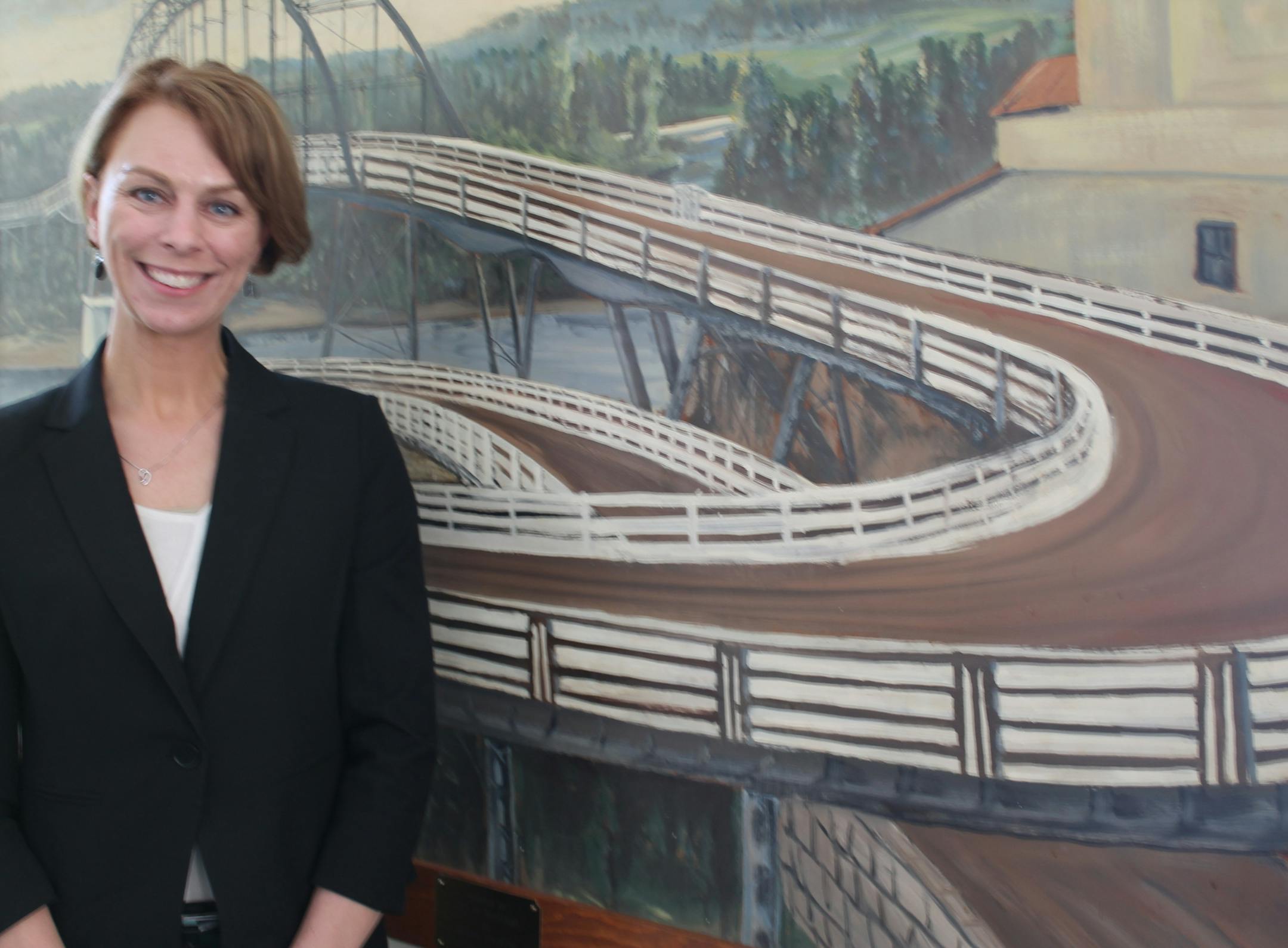 By LIALA HELAL Melanie Mesko Lee climbed from clerk to city administrator. May 6, 2013.