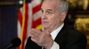 Governor Mark Dayton held a news conference speaking about a wide range of topics including the medical marijuana bill, bonding bill and praising the 