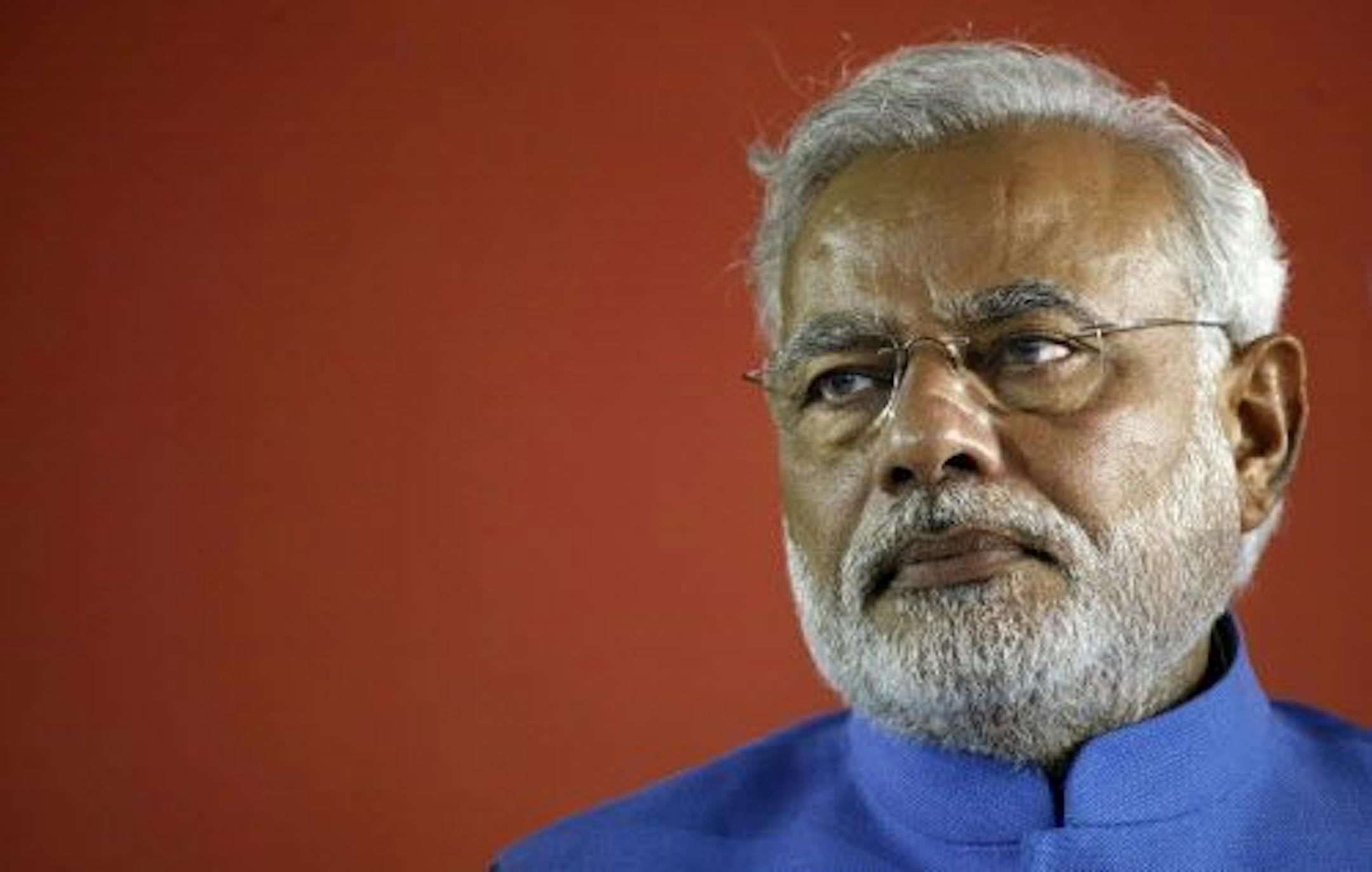 Hindu nationalist Bharatiya Janata Party (BJP) leader and India's next prime minister Narendra Modi.