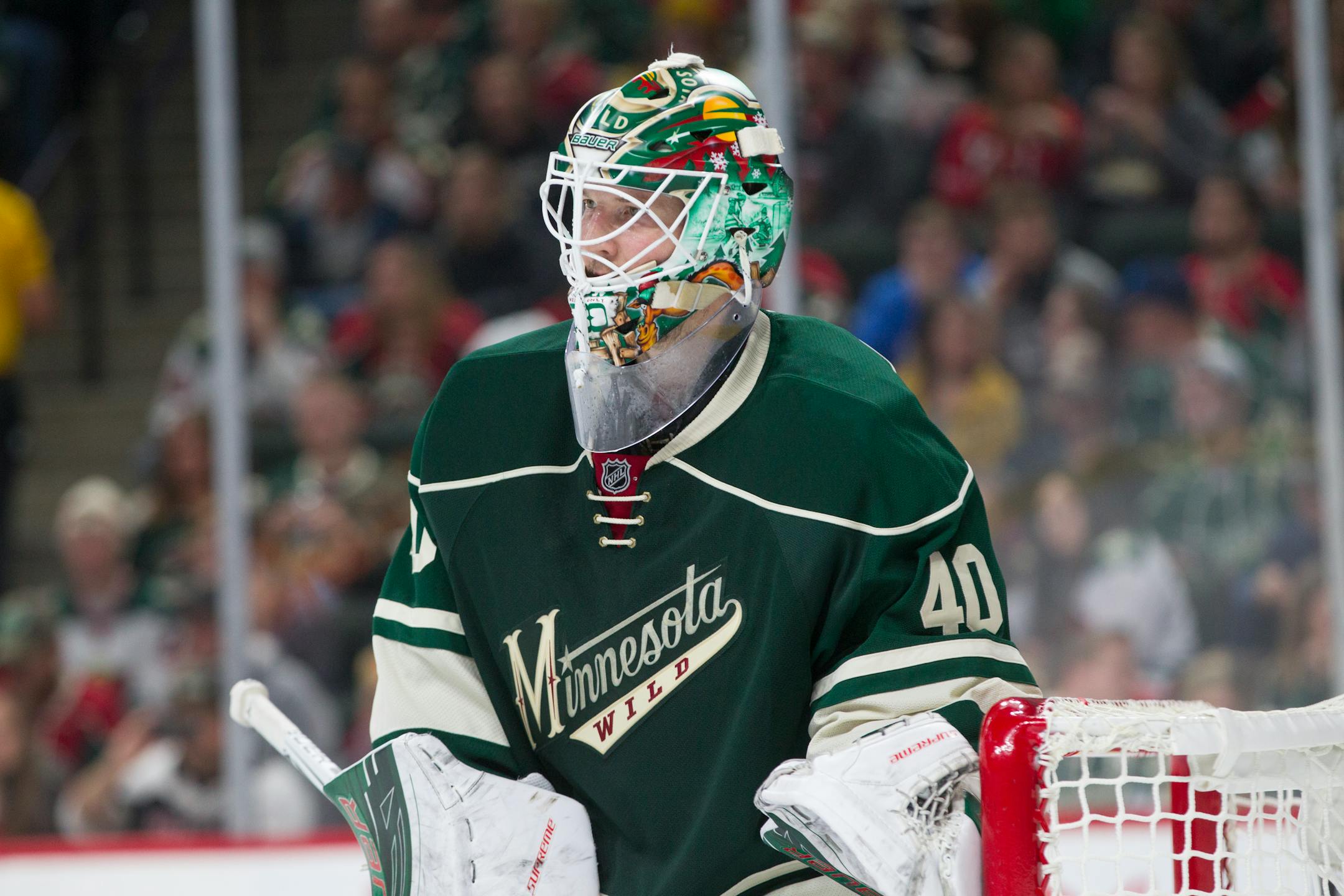 Wild goalie Devan Dubnyk