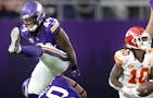 Pro Football Focus lists the Vikings’ Josh Metellus as having played 12 positions this season, including strong safety, slot cornerback, middle line