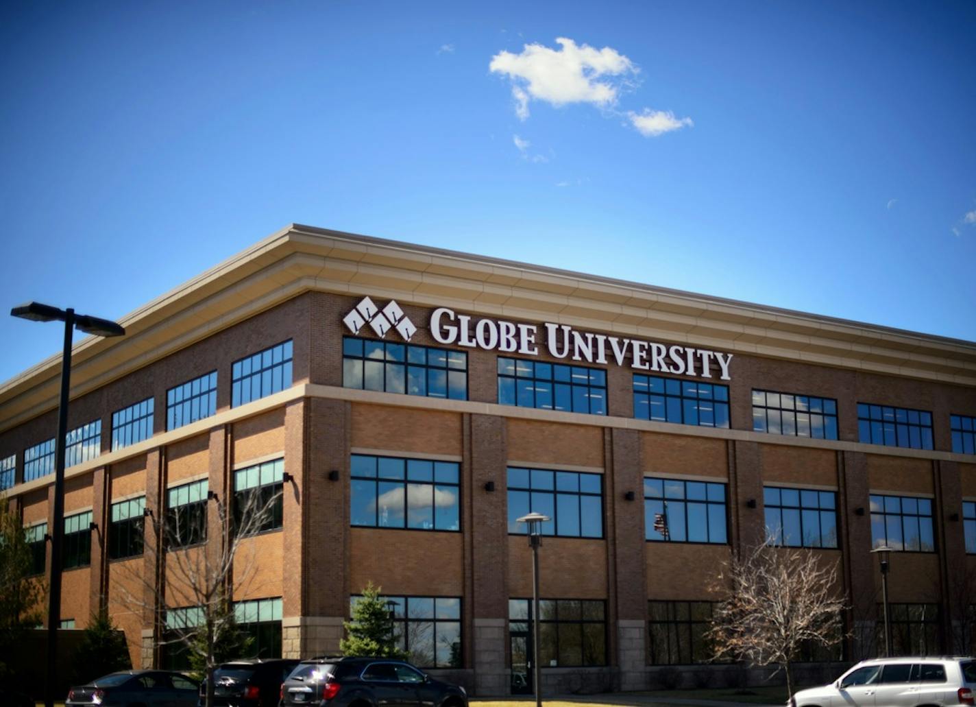 Globe University, Woodbury, shown in 2015.