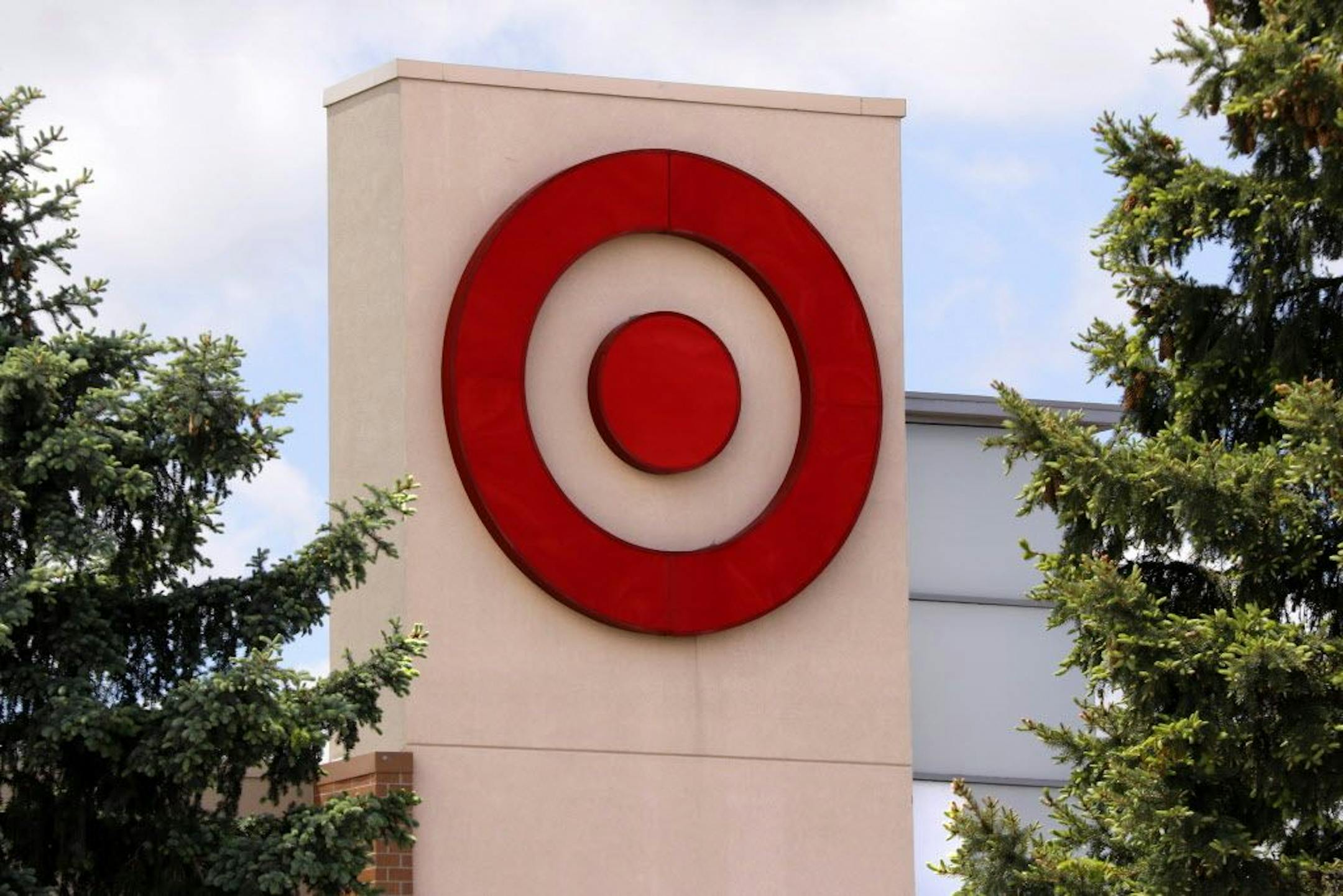 This May 3, 2017, photo shows the logo on a Target store in Upper Saint Clair, Pa. Target says it is buying delivery logistics company Grand Junction to help it offer same-day delivery service to its in-store shoppers. Grand Junction�s software connects retailers with about 700 delivery companies around the country that pick up items from distribution centers and take them to customers.