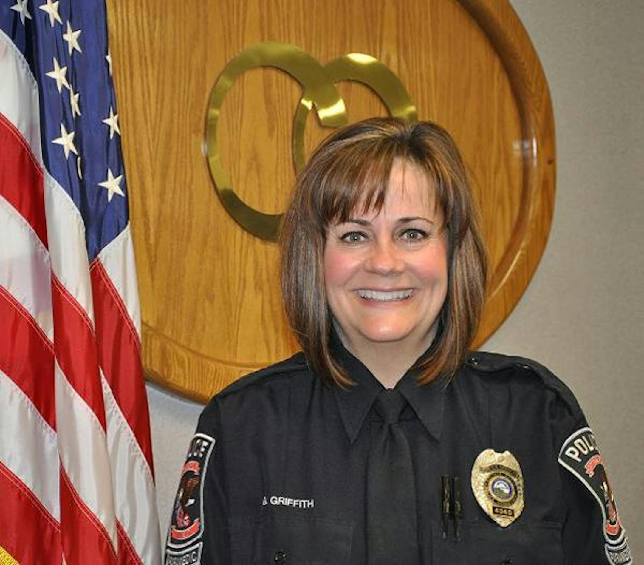 Cottage Grove police officer Gail Griffith
