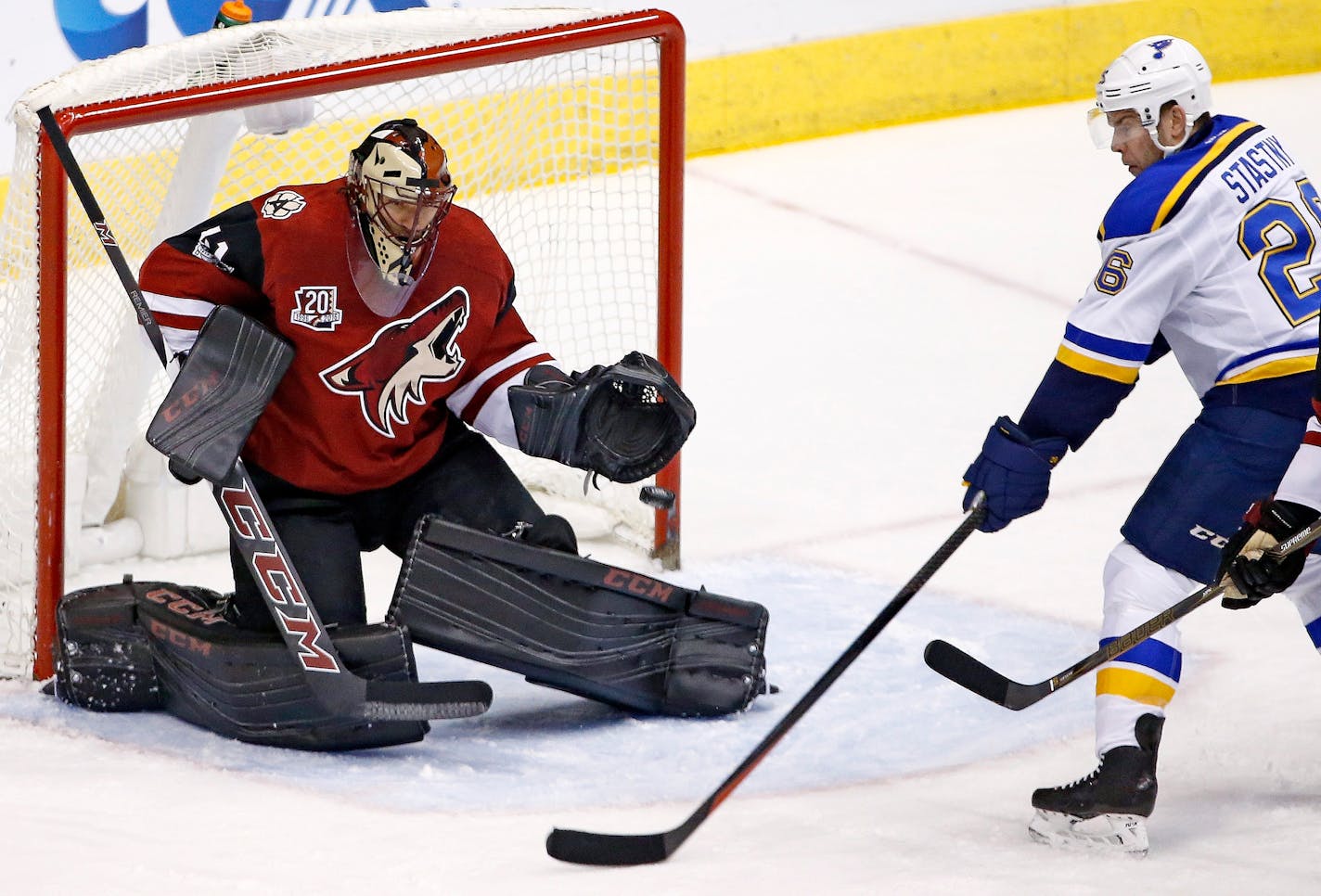 Always coy about his lineup, St. Louis coach Mike Yeo wouldn't confirm whether Paul Stastny could make his long-awaited return Saturday.