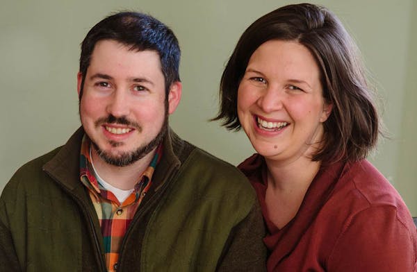 James Norton and Becca Dilley, authors of "Lake Superior Flavors". Photo credit is Becca Dilley.