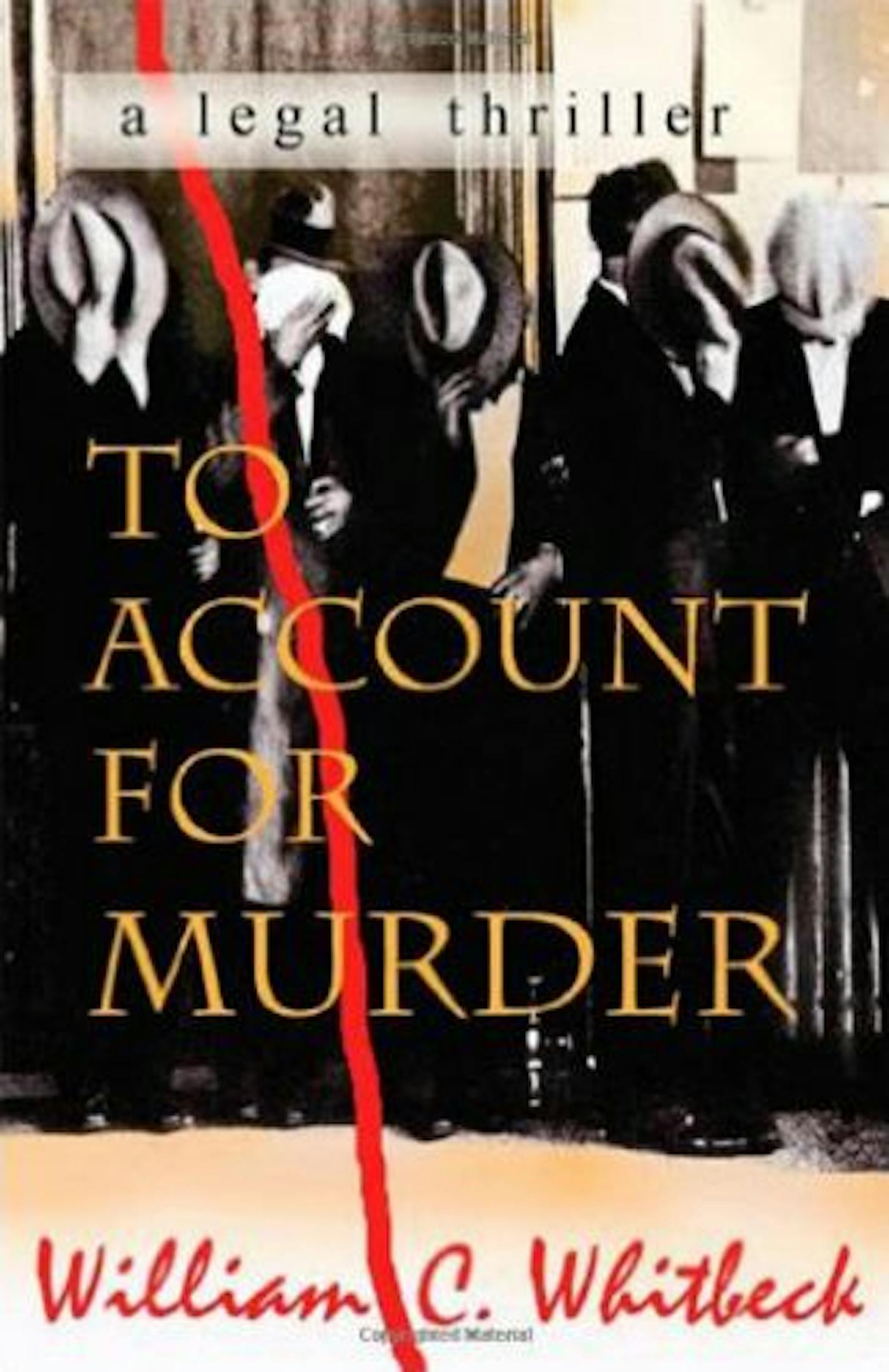 To Account for Murder by William C. Whitbeck