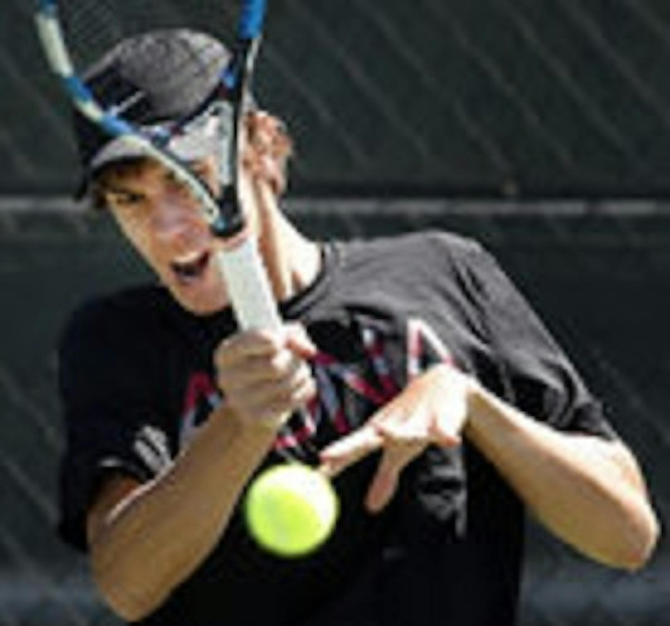 Shakopee junior Jackson Allen has worked to develop his tennis game, and the results have been positive.