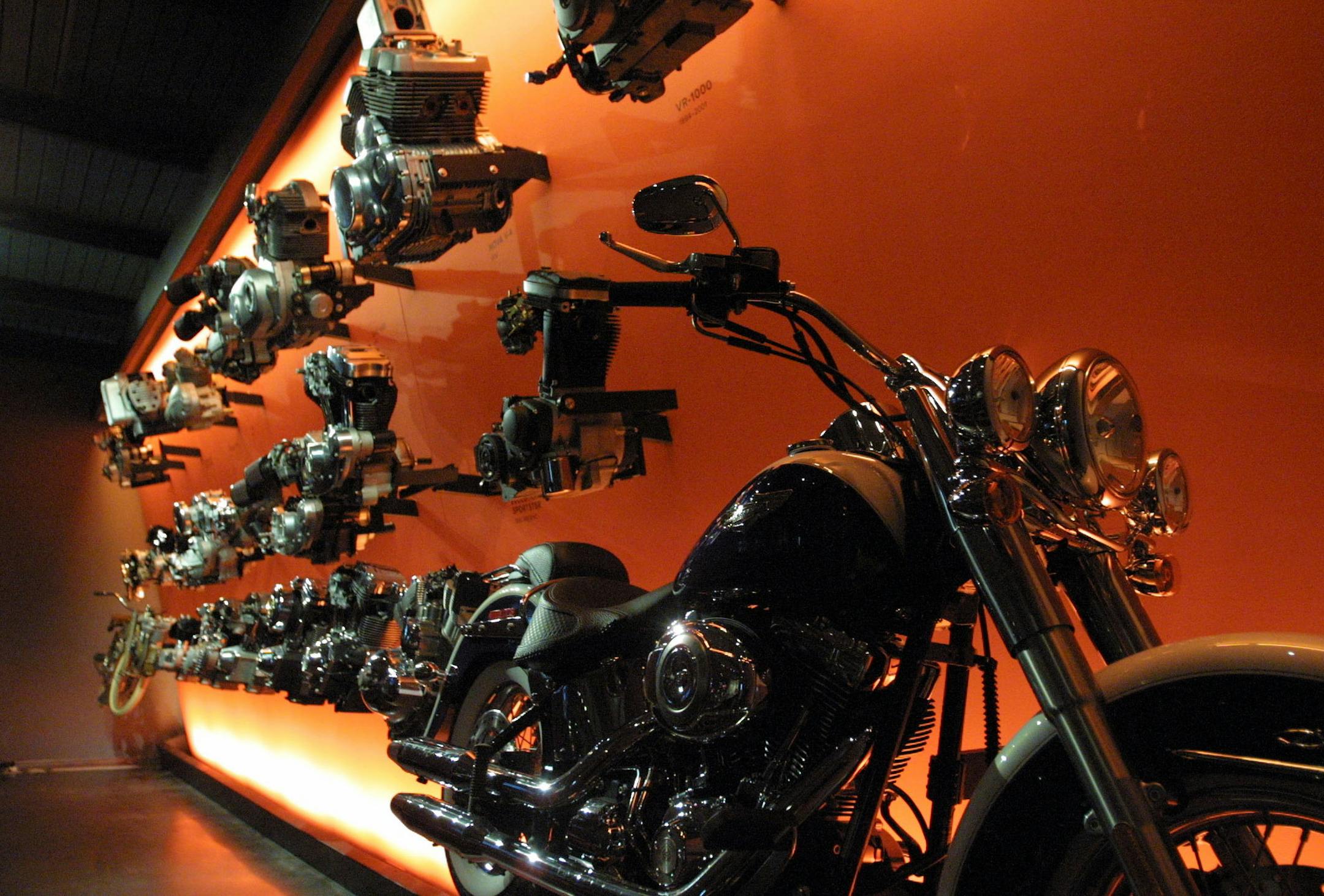Milwaukee’s Harley-Davidson Museum has three floors of exhibits, including examples from every year of production.