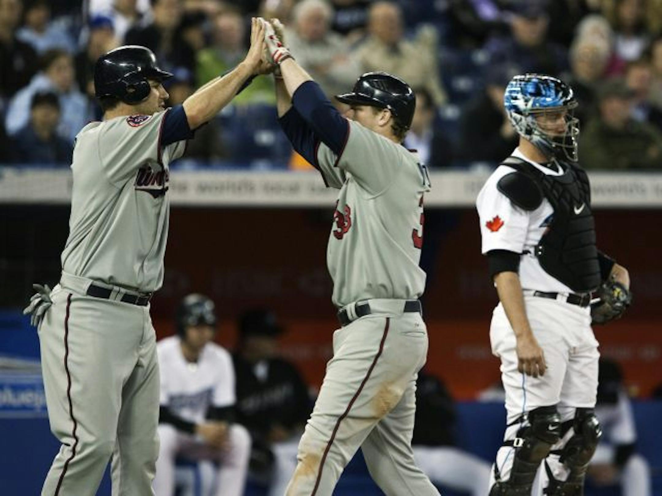 Joe Mauer and Justin Morneau
