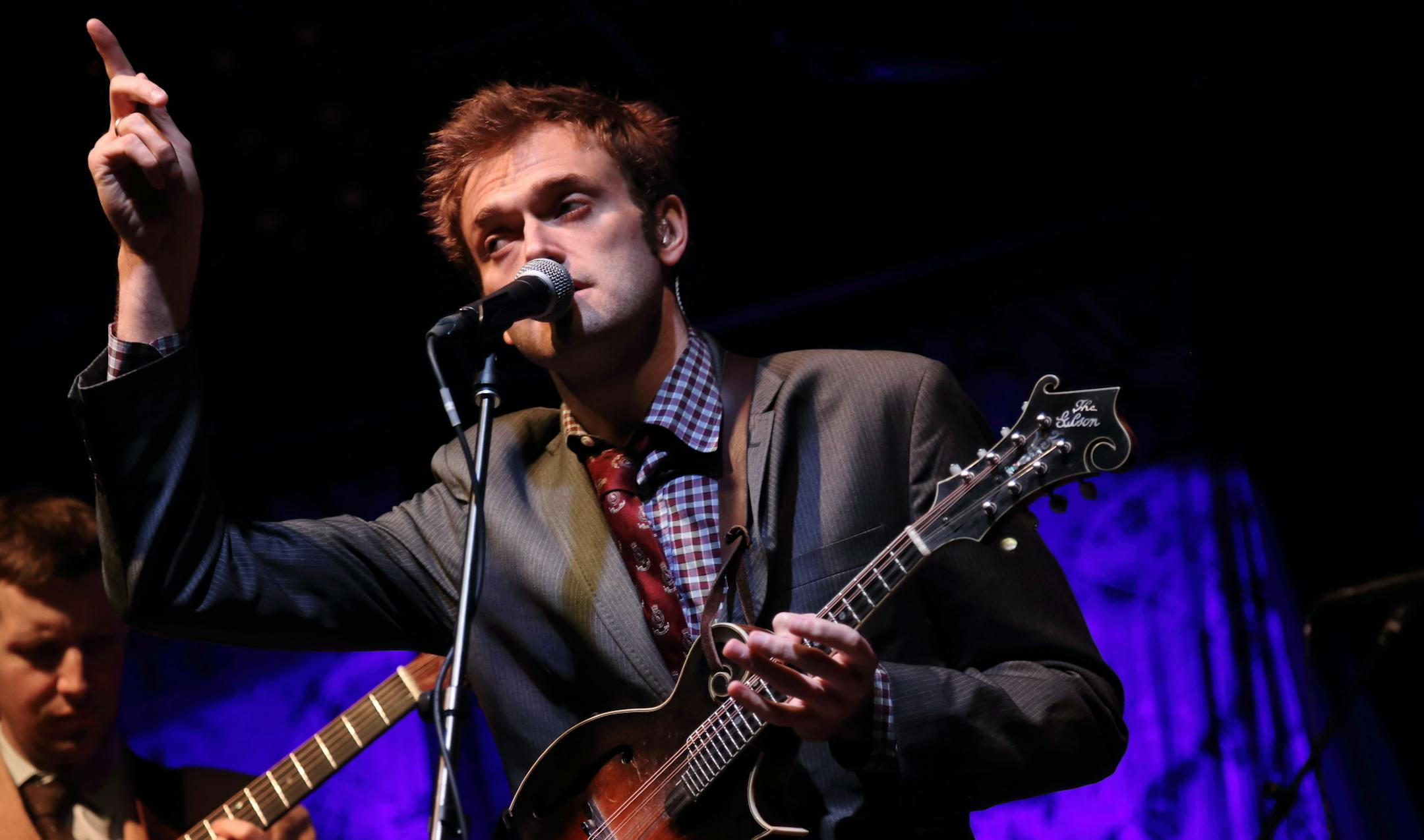 Chris Thile and the Punch Brothers performs at the Suwannee Springfest at the Spirit of Suwannee Music Park, on Friday, March 21, 2014 in Live Oak, Florida. (Photo by John Davisson/Invision/AP) ORG XMIT: INVW