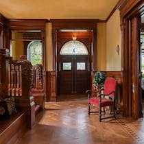 After a fire destroyed St. Cloud's Foley Mansion almost 20 years ago, the iconic 1889 residence has risen from the ashes with restored ornate woodwork