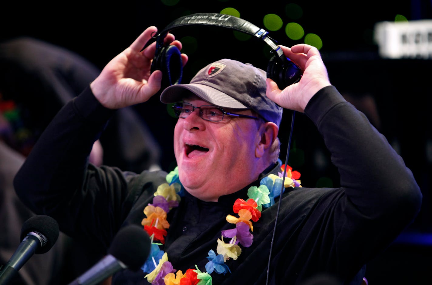 Tom Barnard, during a live broadcast of the KQRS Morning Show from The Golden Nugget in Las Vegas in November 2009.