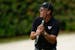 Phil Mickelson reacted after missing a putt on the 13th hole during the first round of the Masters on Thursday.