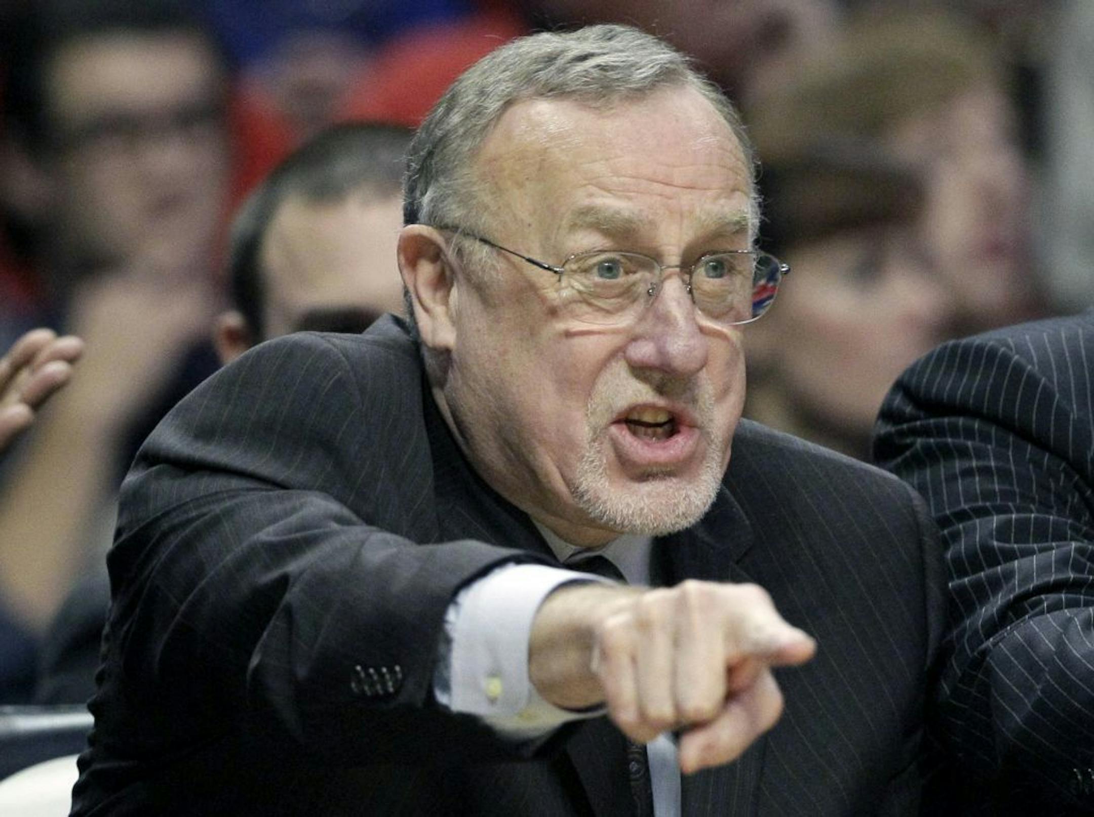 Timberwolves head coach Rick Adelman