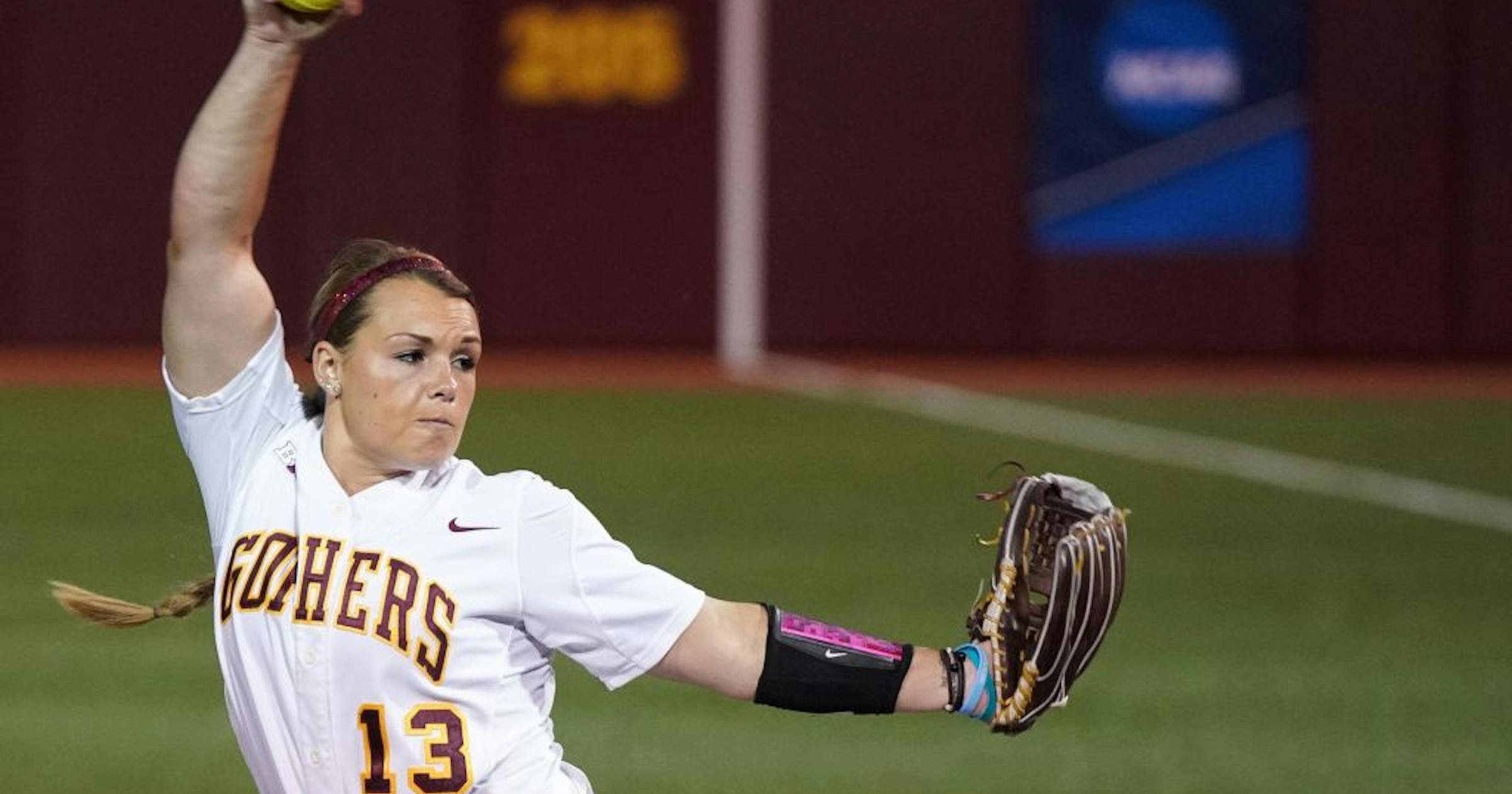 Amber Fiser is latest, perhaps greatest Gophers softball ace pitcher