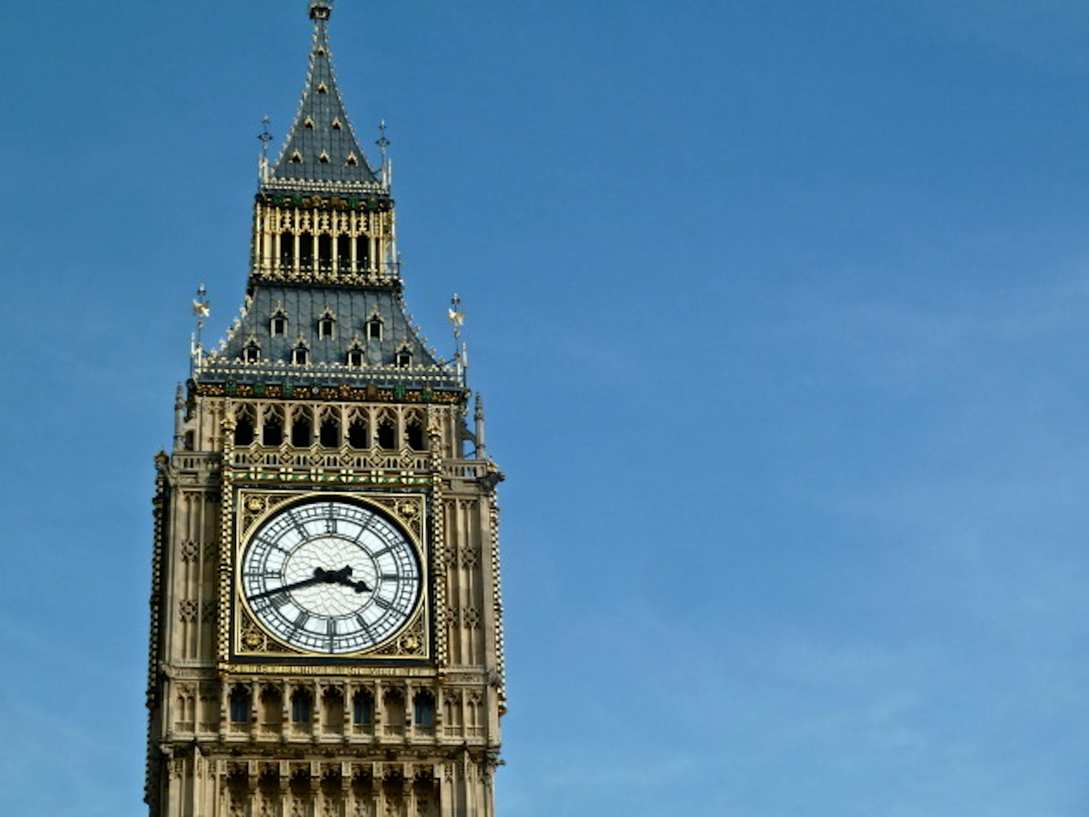 Big Ben is about eight zillion times more beautiful in person...
