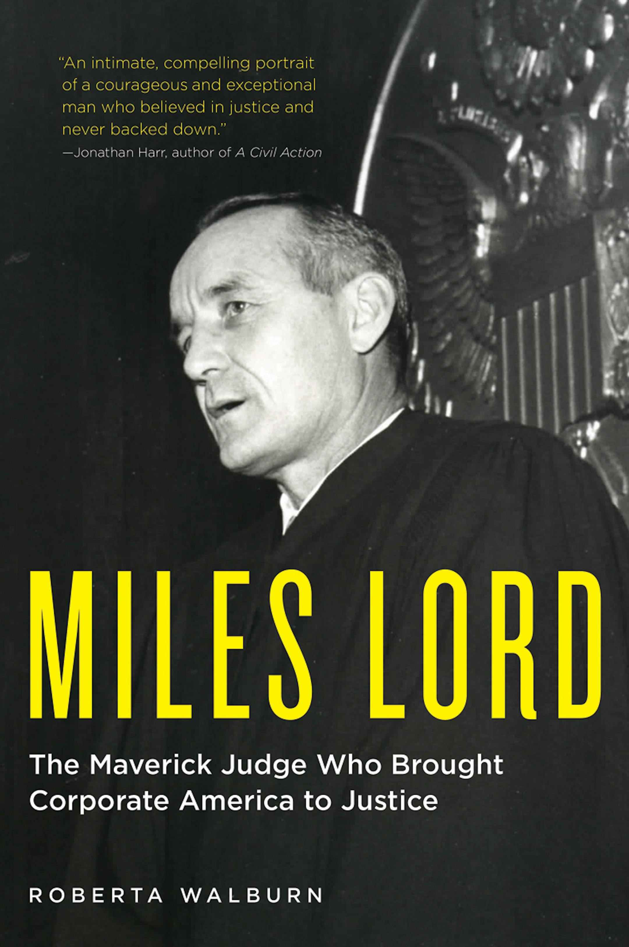 The late U.S. Judge Miles Lord