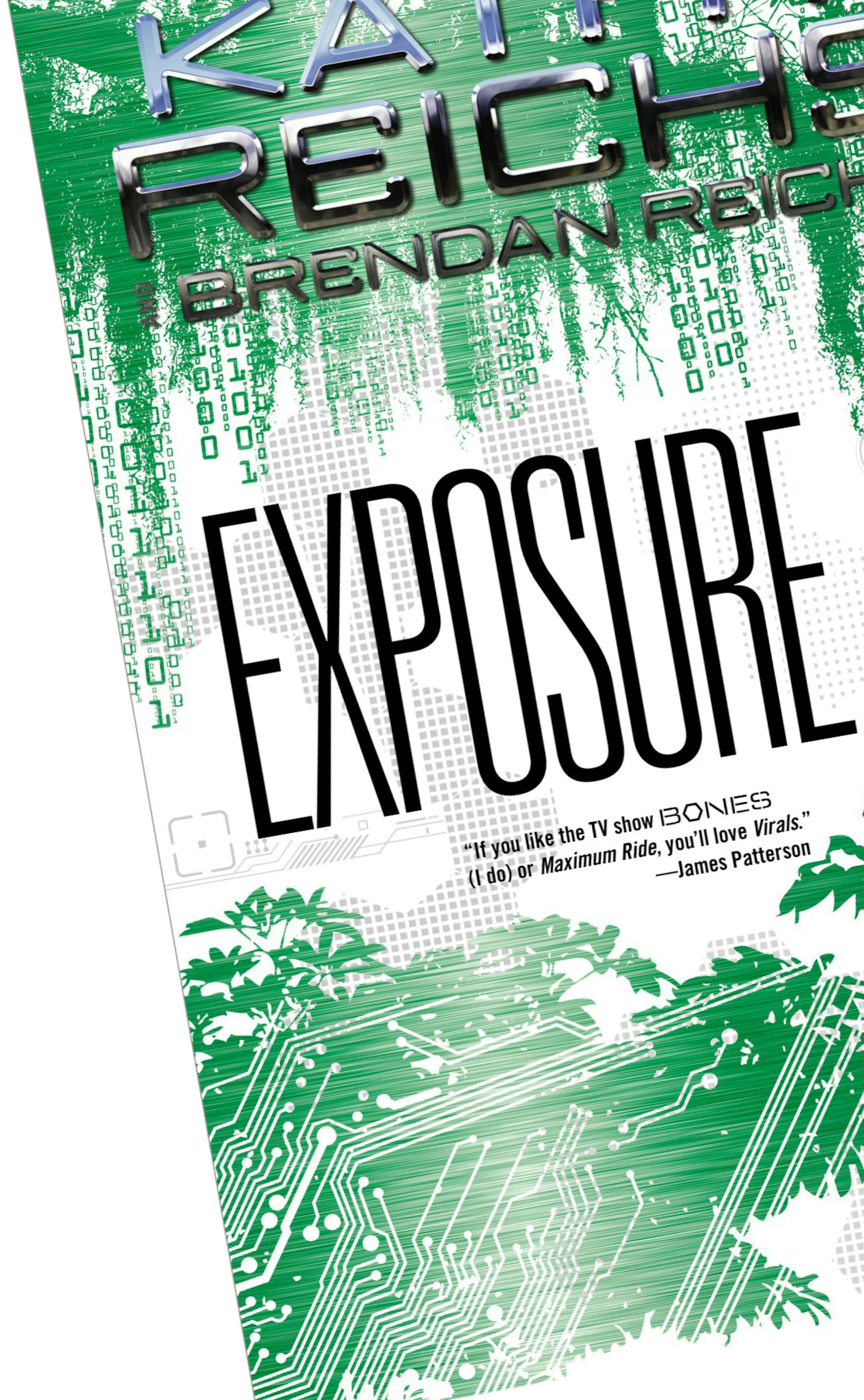 Exposure by Kathy Reichs and Brendan Reichs Book jacket art