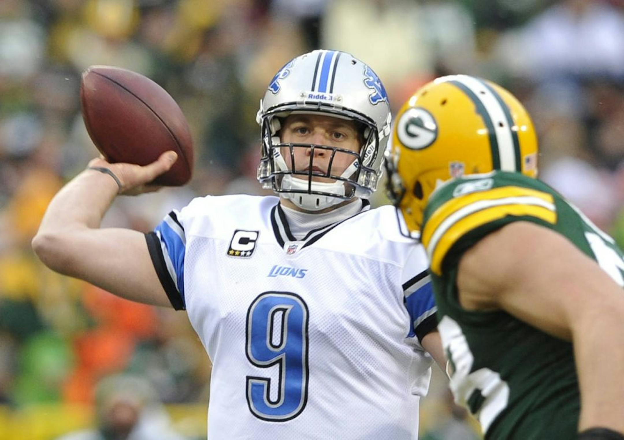 Lions quarterback Matthew Stafford