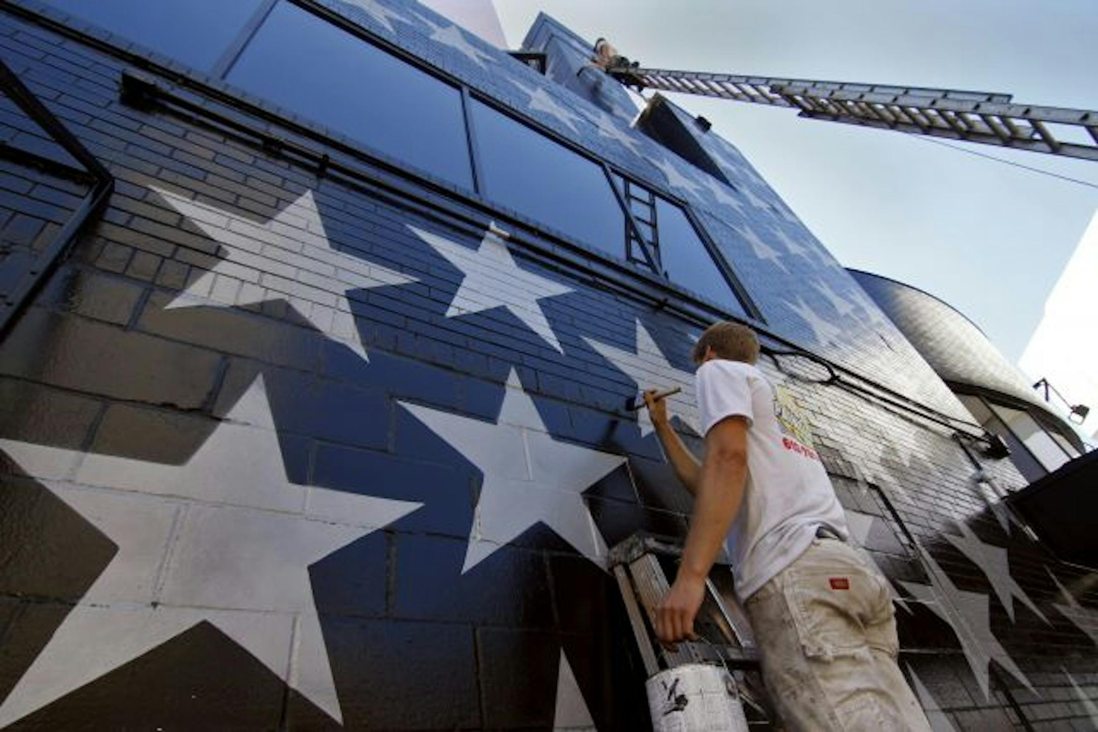 Fans panicked when the stars were repainted at First Avenue.